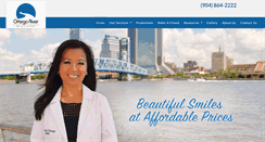 Desktop Screenshot of ortegariverdentistry.com